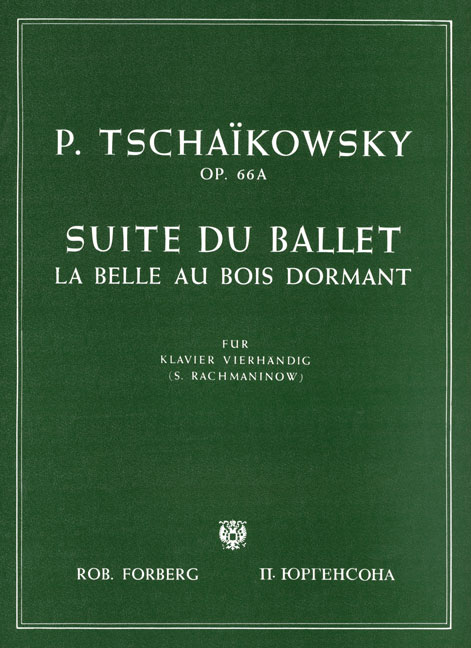 Pyotr Ilyich Tchaikovsky: Suite from the Sleeping Beauty Op.66A: Piano Duet: