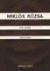 Miklos Rozsa: Five Songs: Vocal: Vocal Work
