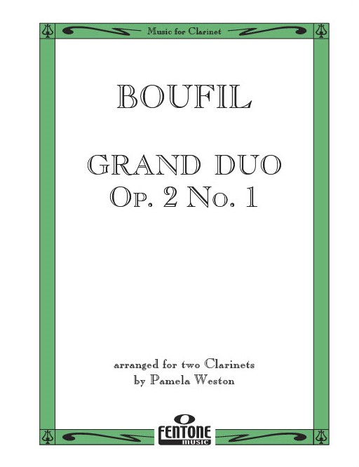Jacques Bouffil: Grand Duo Op. 2 No. 1: Clarinet: Instrumental Work