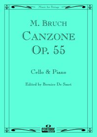Max Bruch: Canzone Op. 55: Cello: Instrumental Work