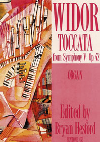 Charles-Marie Widor: Toccata from Symphony V (Op. 42): Organ: Instrumental Work