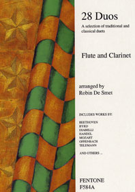 28 Duos: Flute & Clarinet: Instrumental Album