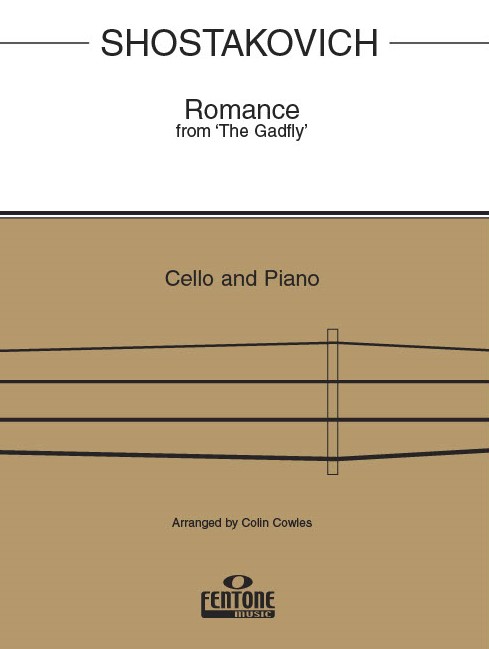 Dimitri Shostakovich: Romance: Cello: Instrumental Work