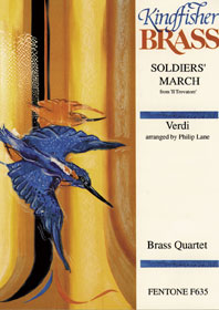 Giuseppe Verdi: Soldiers' March: Brass Ensemble: Score & Parts