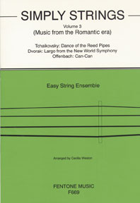 Simply Strings Volume 3: String Ensemble: Score & Parts