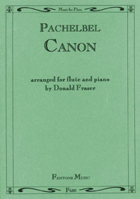 Johann Pachelbel: Canon: Flute: Instrumental Work