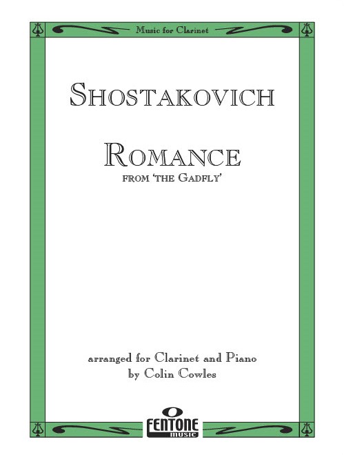Dimitri Shostakovich: Romance From Gadfly: Clarinet: Instrumental Work