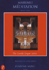 Jules Massenet: Mditation (from Thas): Organ: Instrumental Work