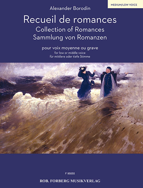 Alexander Porfiryevich Borodin: Recueil de Romances - Low/Middle Voice: Medium