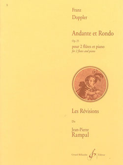 Franz Doppler: Andante Et Rondo Opus 25: Flute Duet: Instrumental Work