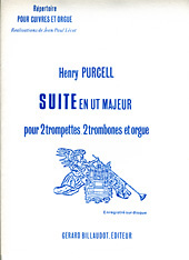 Henry Purcell: Suite in C major: Ensemble: Score and Parts