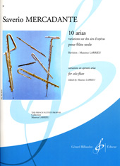 Saverio Mercadante: 10 Arias - Variations Sur Des Airs D'Operas: Flute: