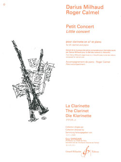 Darius Milhaud: Petit Concert From 'Le Bal Des Voleurs Op.192': Clarinet: