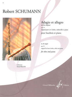 Robert Schumann: Adagio And Allegro In A Flat Op.70: Oboe: Instrumental Work