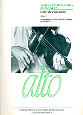 Jean Lenert: L'Abc Du Jeune Altiste Volume 1: Viola: Score