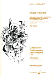 Frdric Macarez: Caisse Noisette: Marimba: Score