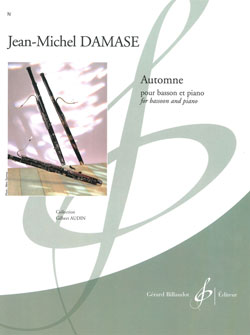 Jean-Michel Damase: Automne: Bassoon: Instrumental Work