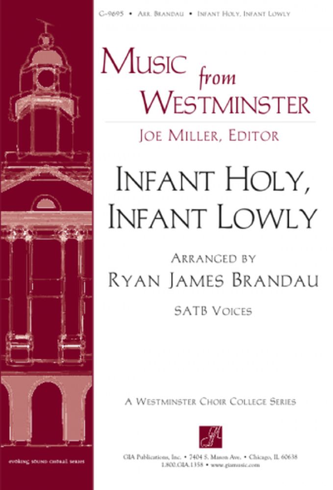 Infant Holy Infant Lowly: SATB: Vocal Score