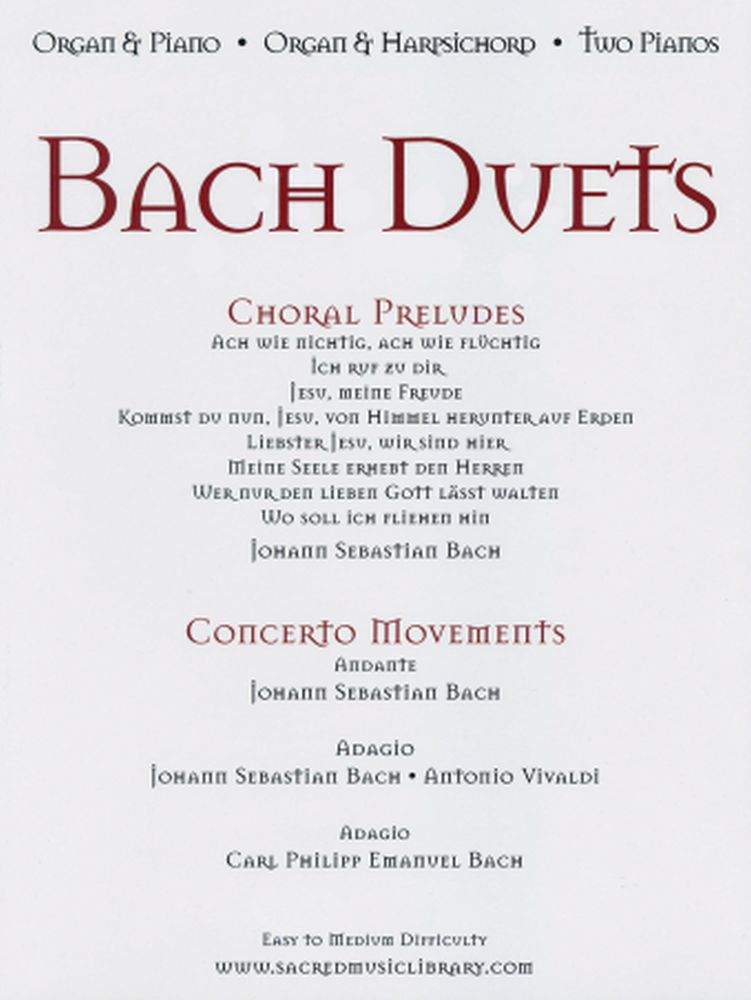 Bach Duets