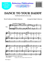 Dance To Your Daddy: Mixed Choir: Vocal Score