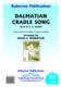 Dalmatian Cradle Song: Mixed Choir: Vocal Score