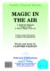 Magic In The Air: Unison Voices: Vocal Work