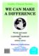 We Can Make A Difference: Unison Voices: Vocal Work