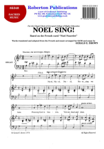 Gerald Brown: Noel Sing: SATB
