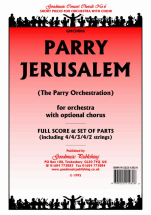 Parry: Jerusalem: Orchestra: Score and Parts