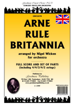Thomas Augustine Arne: Rule Britannia - Score/Parts: Orchestra: Score and Parts