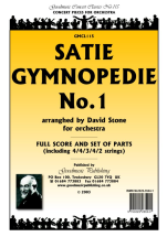 Erik Satie: Gymnopedie No.1: Orchestra: Score and Parts