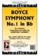 William Boyce: Symphony No.1: Orchestra