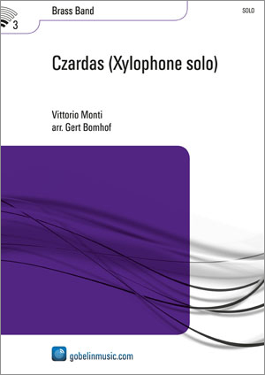 Monti: Czardas (Xylophone solo): Brass Band and Solo: Score & Parts