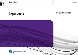 Ray Steadman-Allen: Expressions: Brass Band: Score