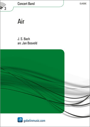 Johann Sebastian Bach: Air: Concert Band: Score & Parts