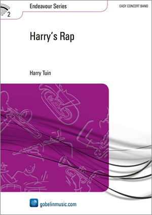 Harry Tuin: Harry's Rap: Concert Band: Score