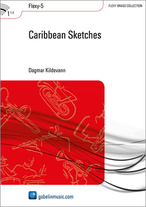 Dagmar Kildevann: Caribbean Sketches: Brass Band: Score