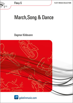 Dagmar Kildevann: March Song & Dance: Brass Band: Score & Parts