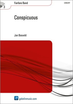 Jan Bosveld: Conspicuous: Fanfare Band: Score