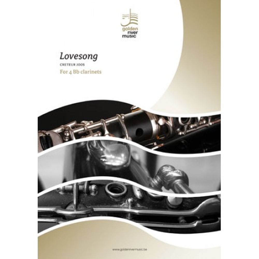 Joos Creteur: Lovesong: Clarinet Ensemble: Score and Parts