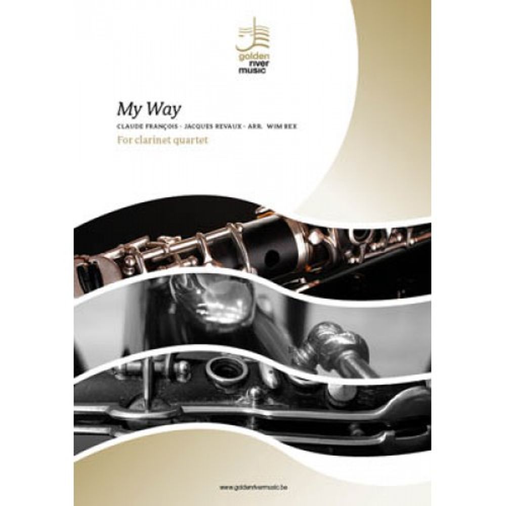 Claude François: My Way: Clarinet Ensemble: Score and Parts