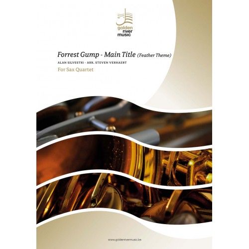 Alan Silvestri: Forrest Gump - Main Title: Saxophone Ensemble: Score and Parts