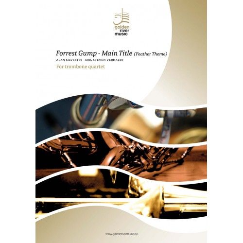 Alan Silvestri: Forrest Gump - Main Title: Trombone Ensemble: Score and Parts