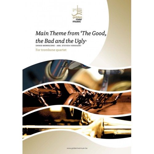 Ennio Morricone: The Good The Bad and The Ugly: Trombone Ensemble: Score and
