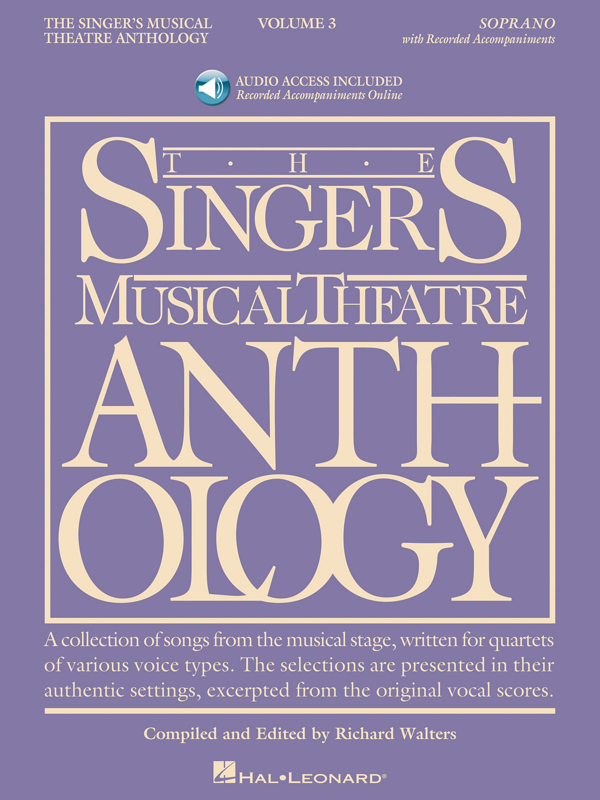 Singer's Musical Theatre Anthology - Volume 3: Vocal Solo: Backing Tracks