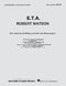 Robert Watson: E.T.A.: Jazz Ensemble: Score & Parts