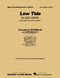 Elmo Hope: Low Tide: Jazz Ensemble: Score & Parts