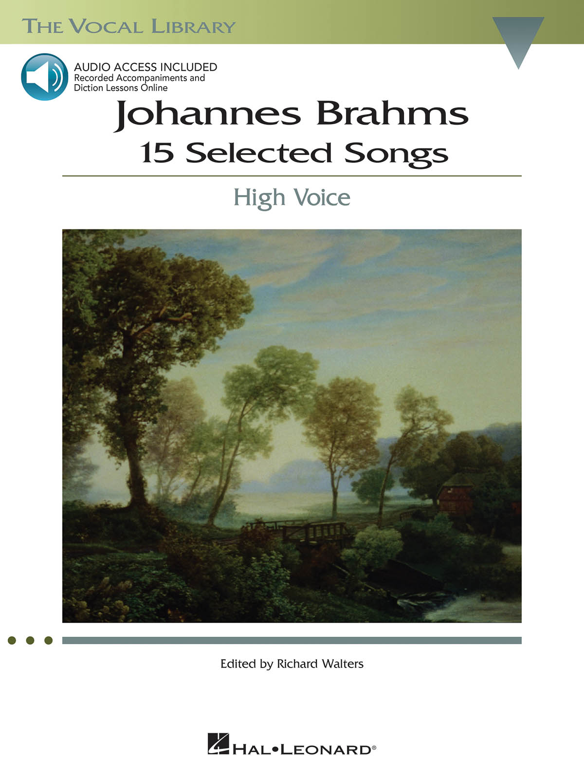 Johannes Brahms: Johannes Brahms: 15 Selected Songs: Vocal and Piano: Vocal