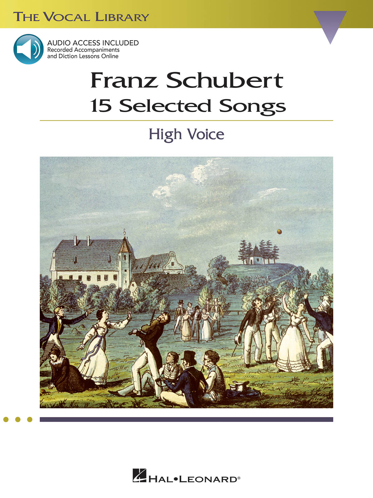 Franz Schubert: 15 Selected Songs - High Voice: Vocal and Piano: Vocal Album