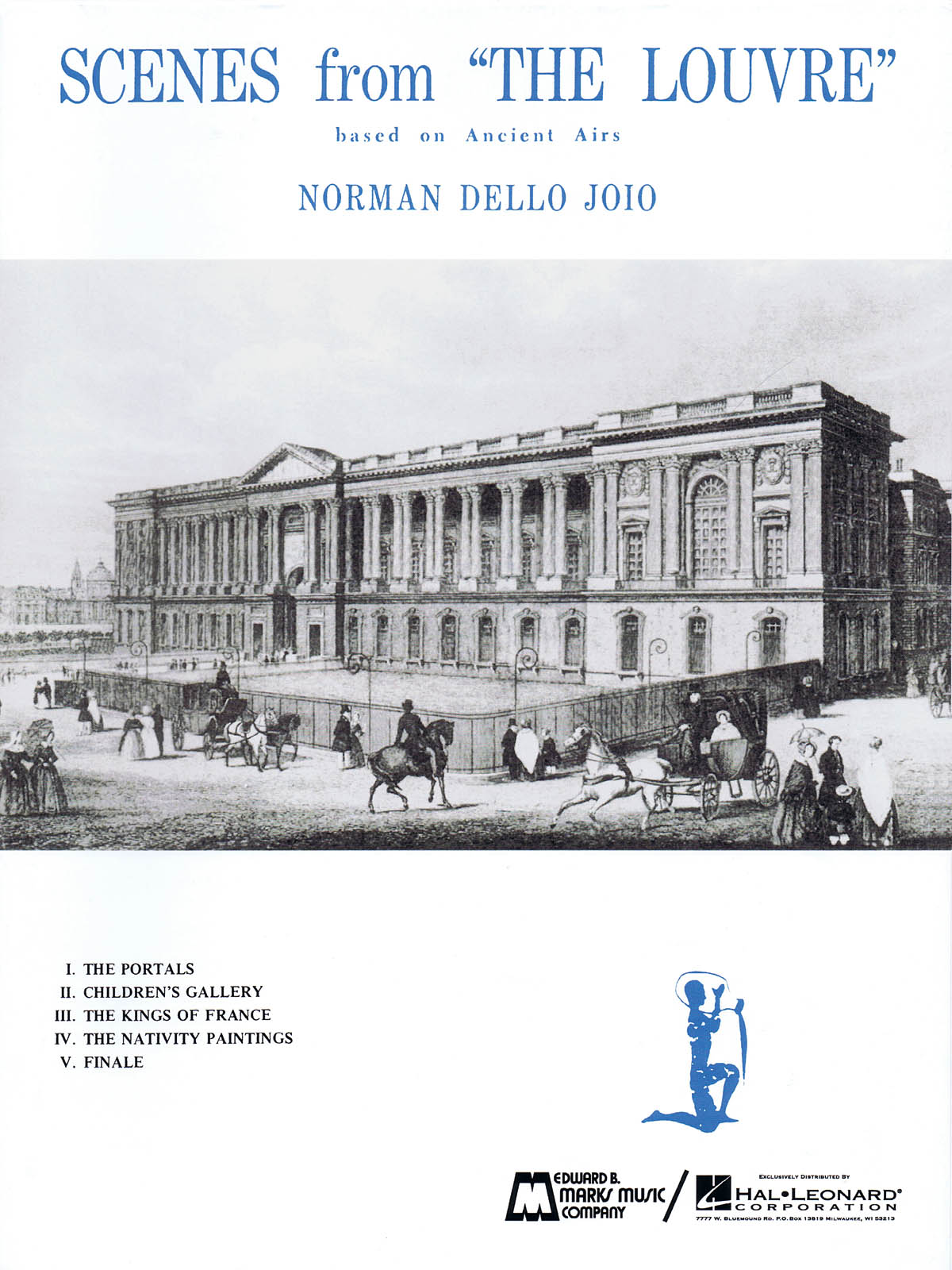 Norman Dello Joio: Scenes from the Louvre: Concert Band: Score & Parts